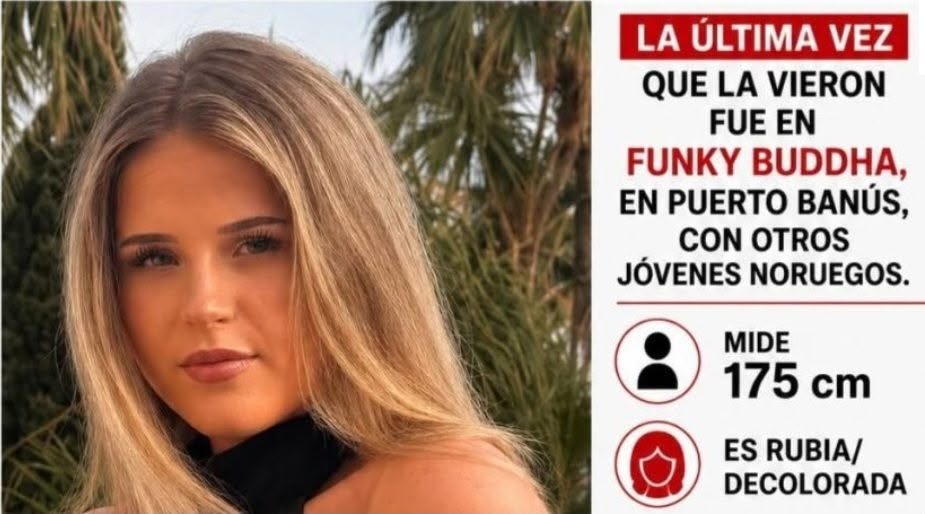 17-Year-Old Norwegian Girl Death, Obituary, Mijas, Spain – Missing Teen Identified as Victim in Fatal A-7 Hit-and-Run